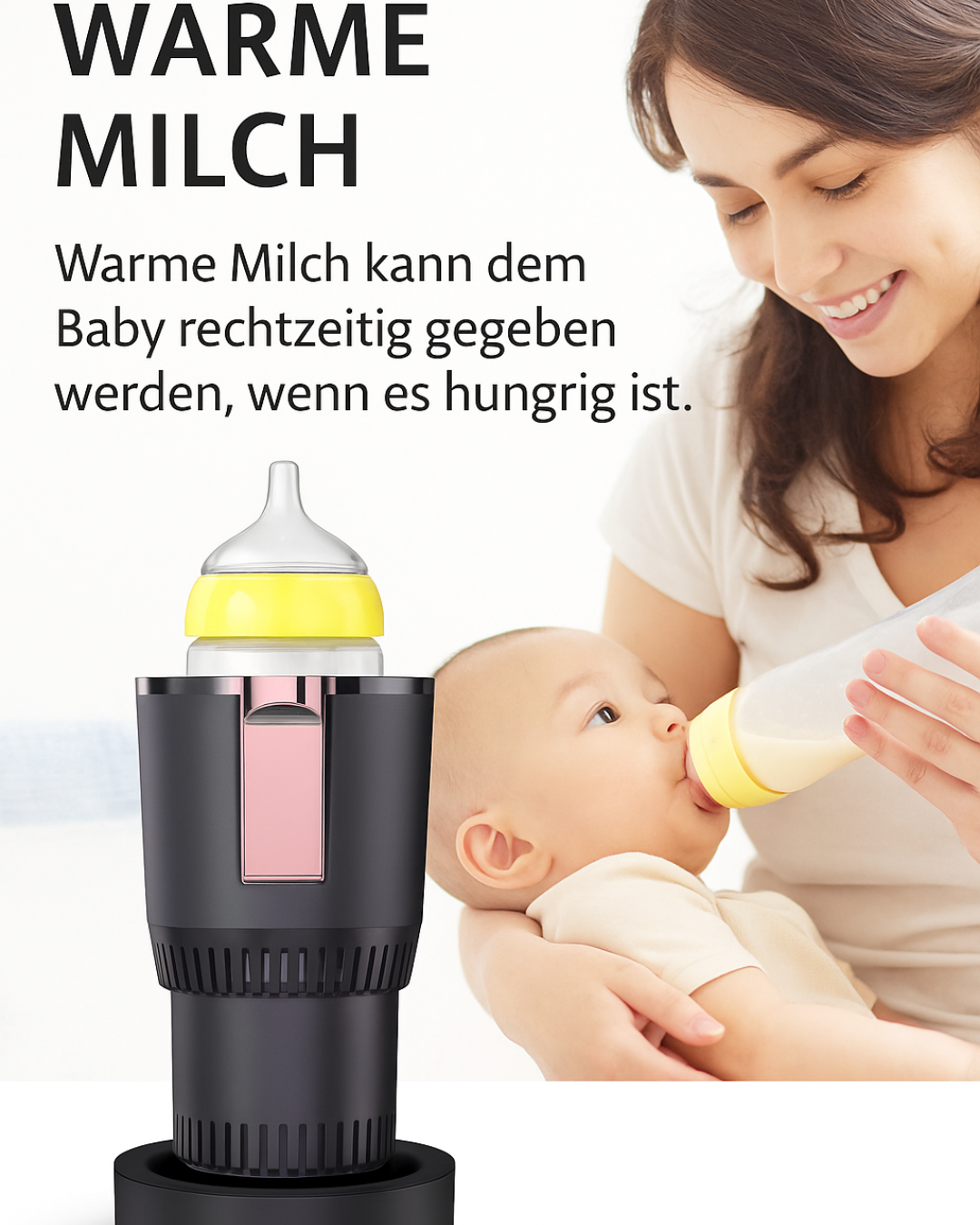 Smart Car 2-in-1-Getränkehalter für heiße und kalte Tasse