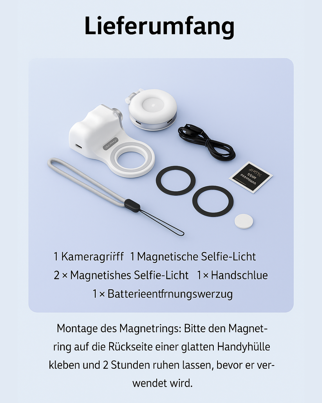 Premium Smartphone Kamera Halterung