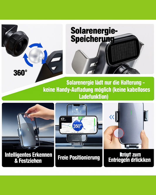 Handyhalterung für Mercedes C-Klasse W205 &amp; GLC X253/C253