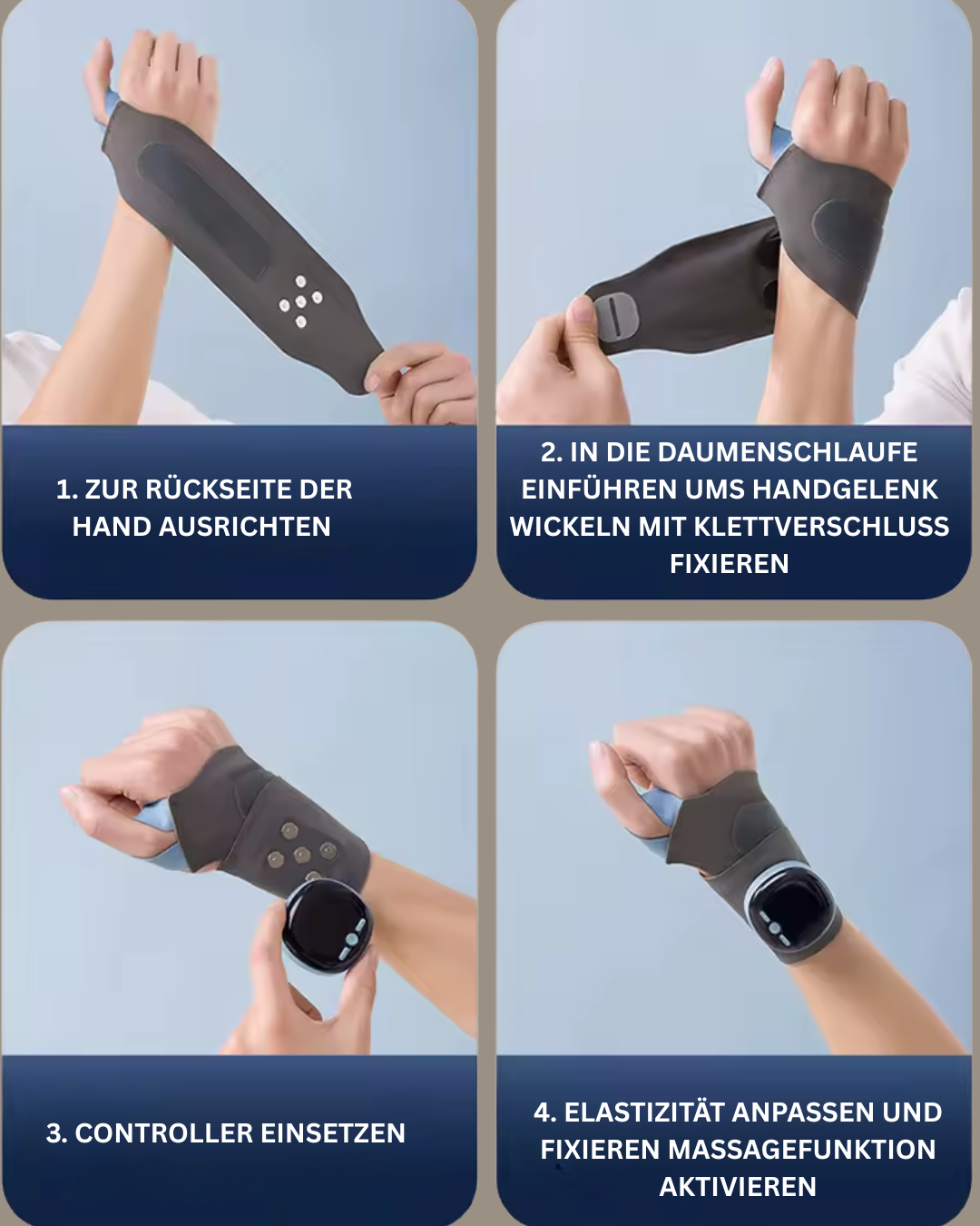 SmartGuard EMS-Heiz-Handgelenkband