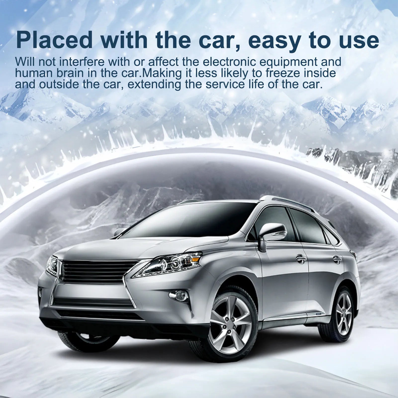 Elektromagnetisches Schneeräumgerät. Elektromagnetisches Auto-Schneeräumgerät für Häuser, Autos, Zimmer oder Badezimmer