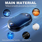 Elektromagnetisches Schneeräumgerät. Elektromagnetisches Auto-Schneeräumgerät für Häuser, Autos, Zimmer oder Badezimmer