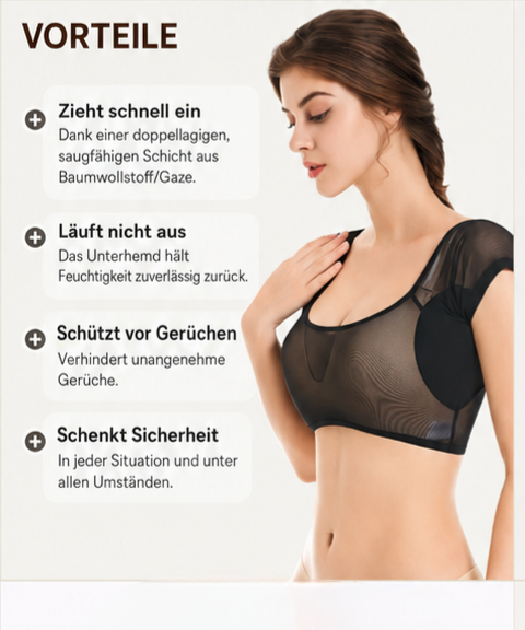 Anti-Schweiß Sommer Shirt für Damen